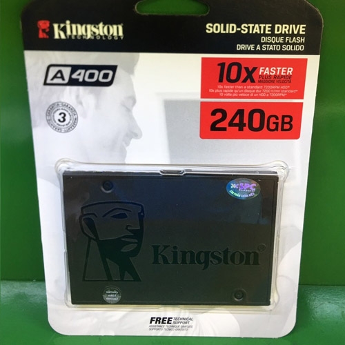 ổ cứng SSD 240gb kingston A400 BH 36 tháng giá rẻ chất lượng tốt