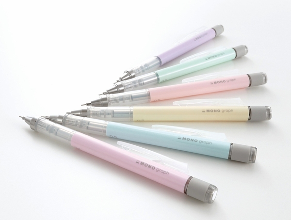 Bút chì bấm Mono Graph-TOMBOW Phiên bản mới màu Pastel