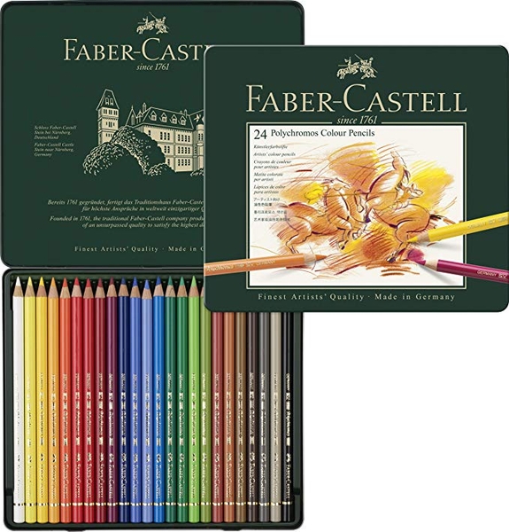 Chì màu khô Faber Polychromos- Hạng họa sĩ