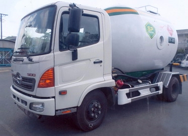 Xe Hino FC - BỒN CHỞ LPG 9 m3