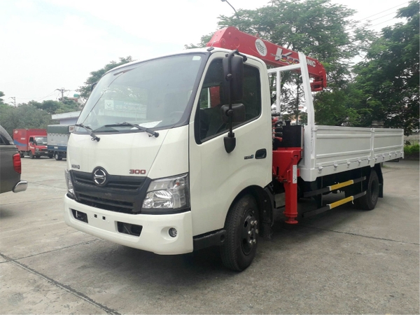 Xe tải cẩu Hino 3,4 tấn (XZU730)