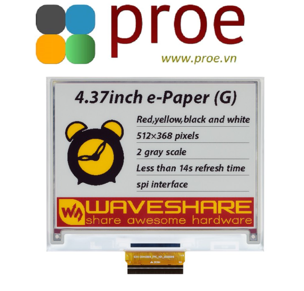 4.37inch e-Paper (G)