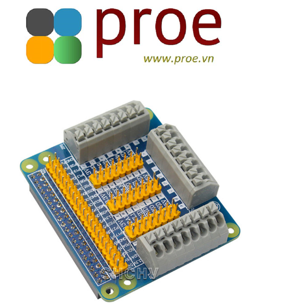 Mạch Raspberry Pi 3/4 Multi-Functional GPIO Expansion Board | Điện