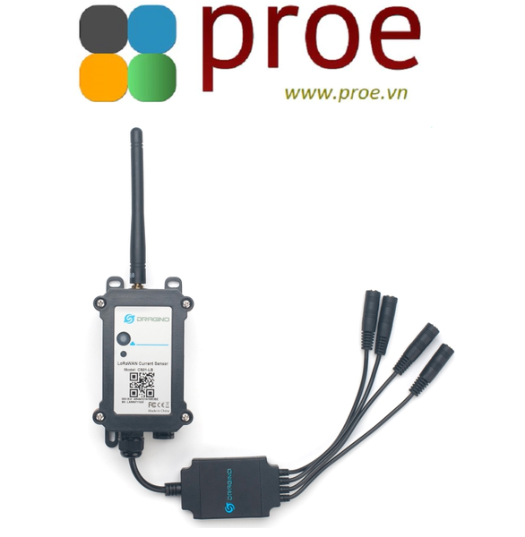 CS01-LB LoRaWAN 4 Channels Current Sensor Converter