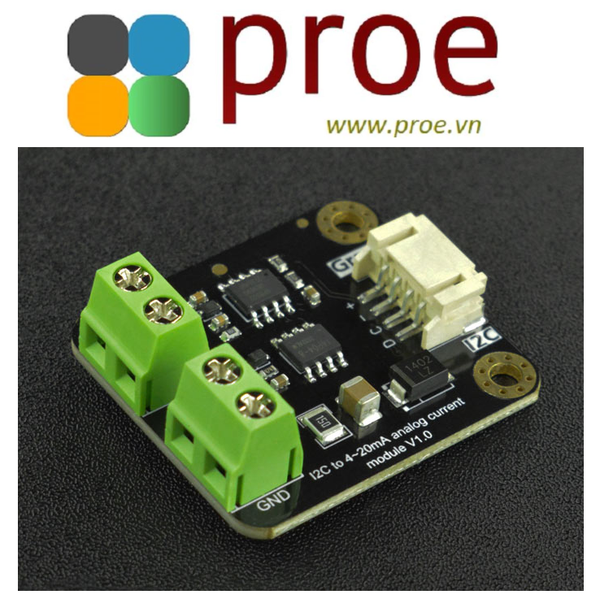 DFR0972 I2C 4-20mA DAC Module (Arduino Compatible)