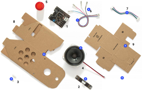 Google AIY Voice Kit for Raspberry Pi | Điện tử ProE