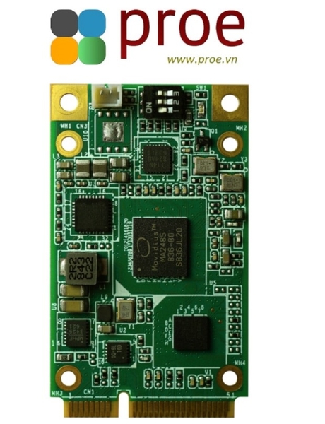 Innodisk EMPA-I101 MPCIe To Single Intel Movidius Myriad X AI Module With Heatsink