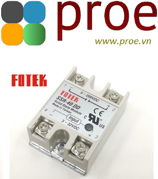 Relay bán dẫn SSR-40DD FOTEK