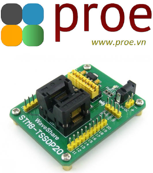 STM8-TSSOP20, Programmer Adapter