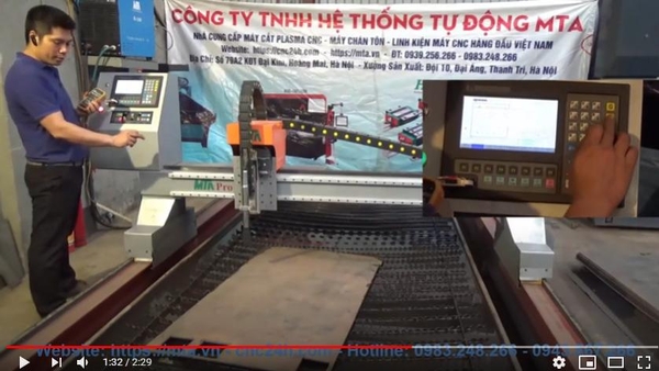 [Hướng dẫn] chức năng căn phôi tự động máy CNC Plasma