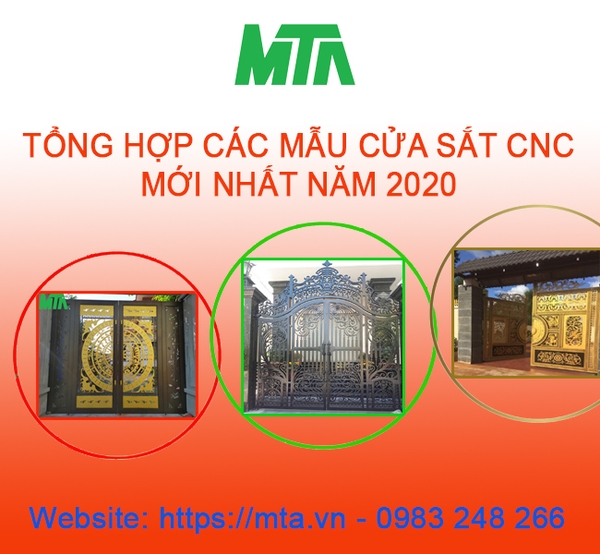 Top mẫu cửa cổng đẹp