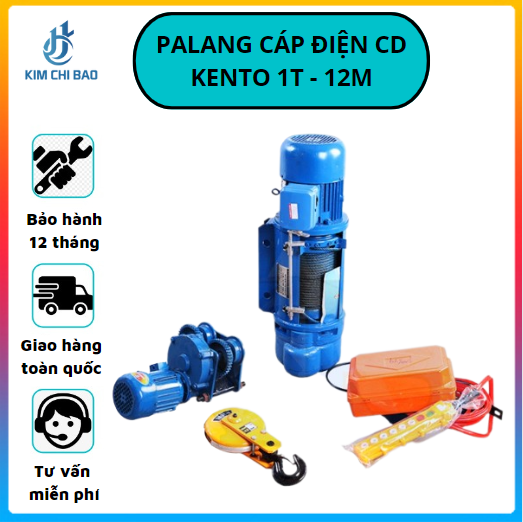 Palang cáp điện CD 1T - 12M