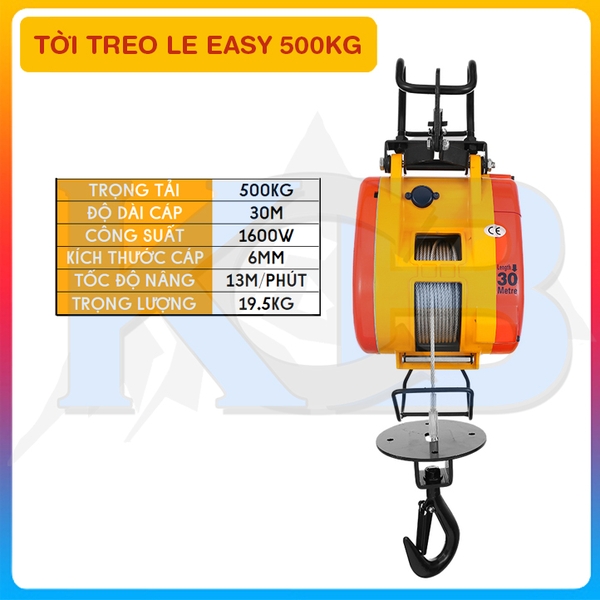 Tời điện LE EASY S500