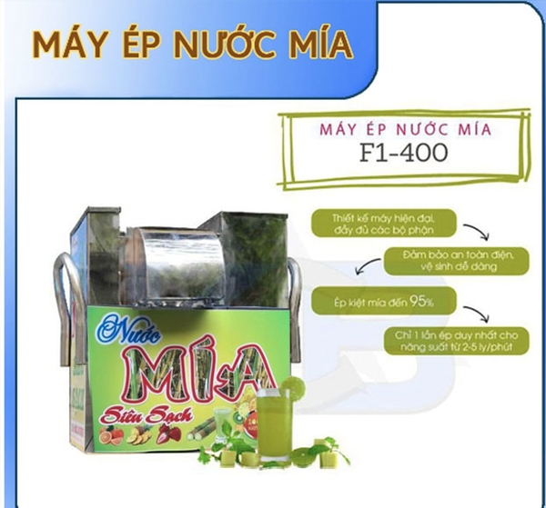 Máy ép nước mía F1-400