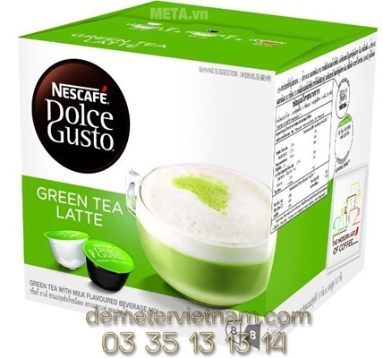 Milk Green Tea Nescafe Dolce Gusto - Green Tea Latte - DEMETER CO., LTD