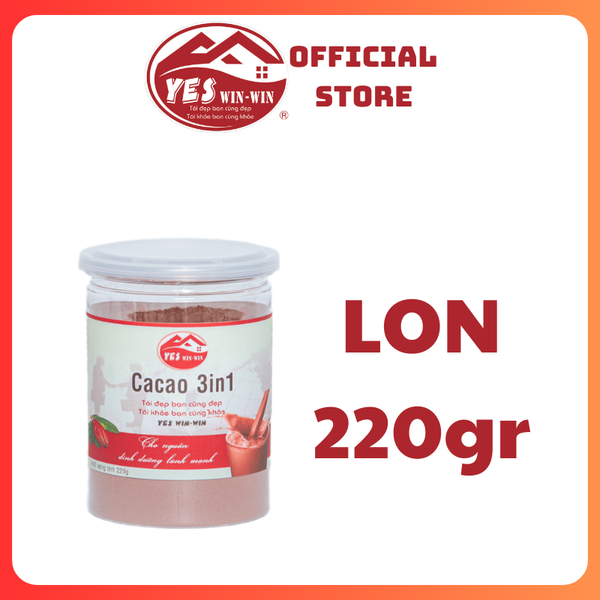 Bột Cacao sữa tiện lợi Yeswinwin - Đậm Vị Chân Thật Từ Cacao Nguyên Chất - Yeswinwin