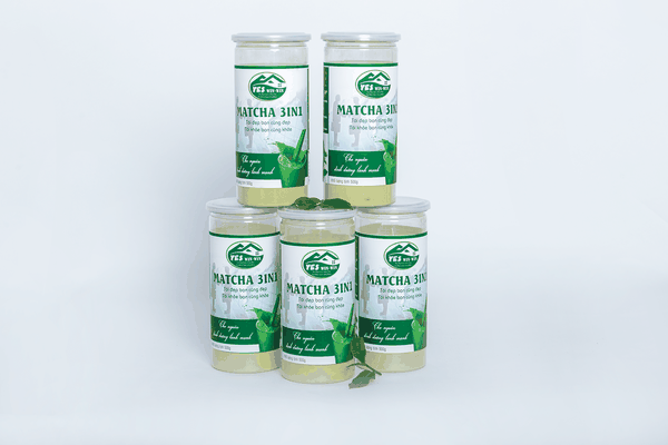 1kg Bột Trà Matcha sữa tiện lợi dành cho quán YESWINWIN - 2 Lon x 500g
