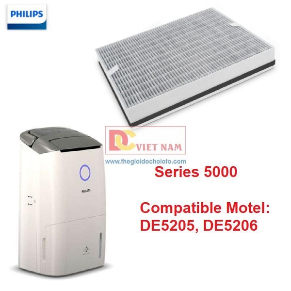 Tấm lọc, màng lọc thay thế Philips FY1119 dùng cho các mã DE5205 và DE5206