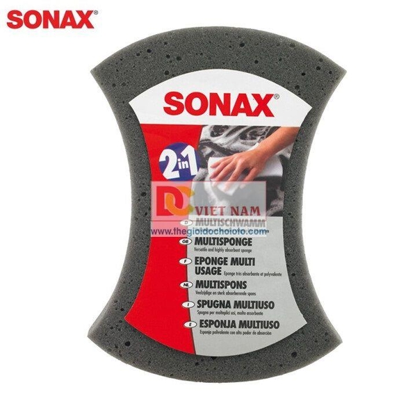 Xốp, bọt biển rửa xe ô tô Sonax 428000 MultiSponge
