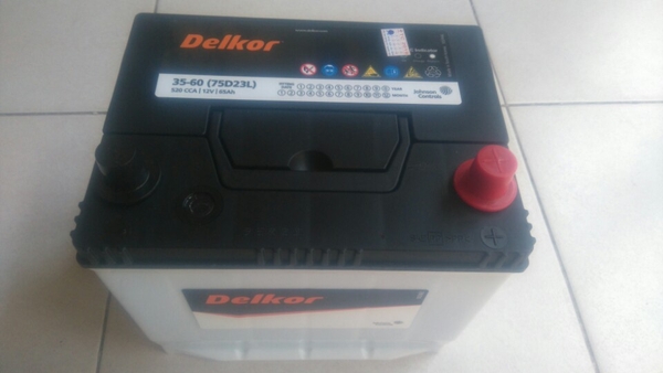 Bình ắc quy Delkor 75D23L  12V -65Ah