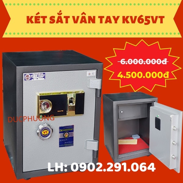 Két sắt vân tay việt tiệp W65VT