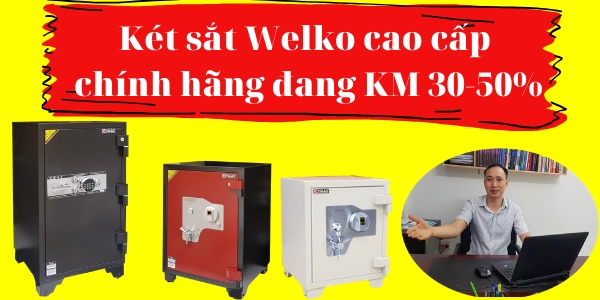 Két sắt Welko cao cấp chính hãng giá rẻ chất lượng tại Hà Nội