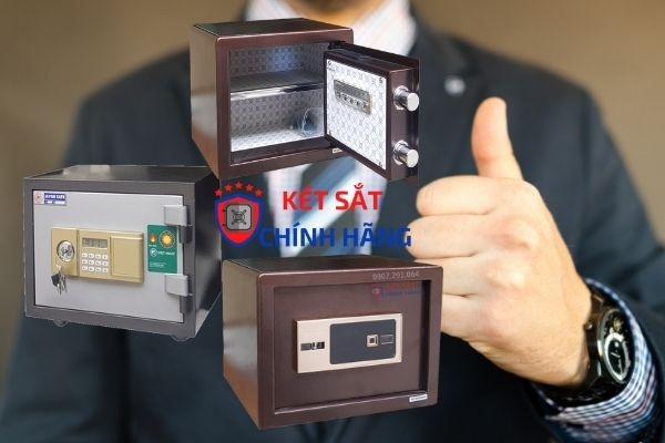 Két sắt mini kiểu dáng sang trọng hiện đại