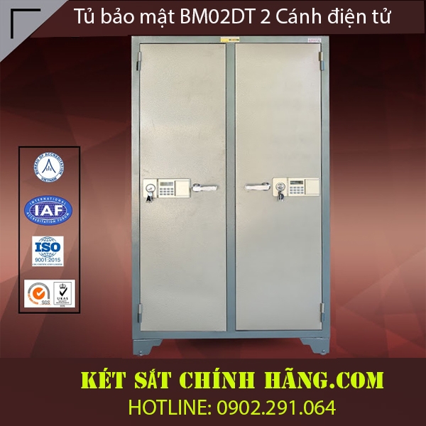 Tủ bảo mật BM02DT 2 cánh điện tử