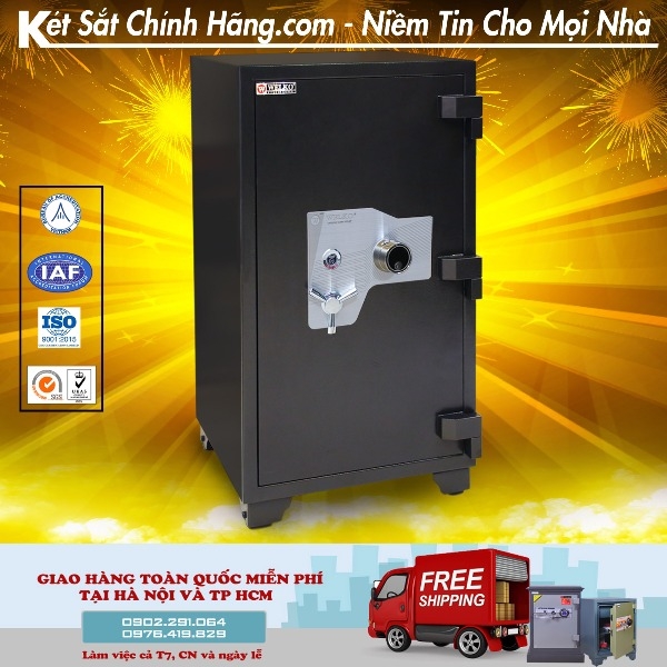 Két sắt welko US1080DM khóa cơ siêu cường xuất khẩu mỹ