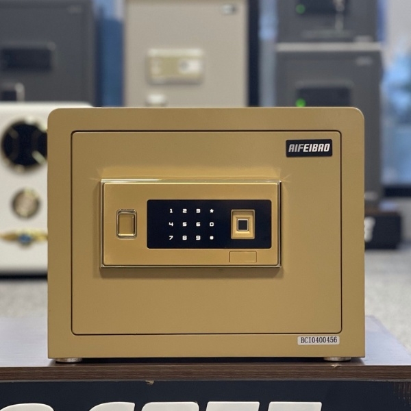 Két sắt HK-MD-30BL mini Aifeibao vân tay điện tử