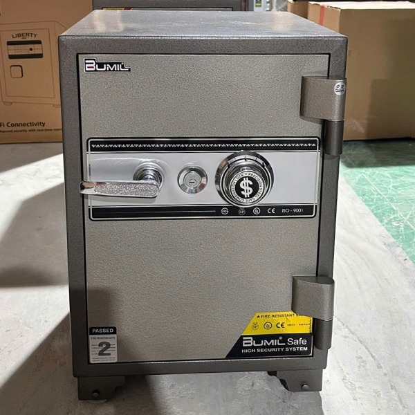 Két sắt Hàn Quốc chống cháy BUMIL BM100 cơ đổi mã