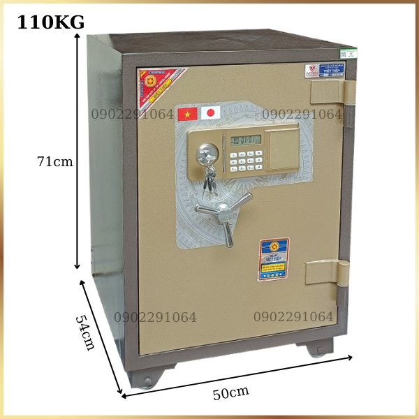 Két sắt Điện tử Việt Tiệp KW99DT chống cháy { gia đình công ty}