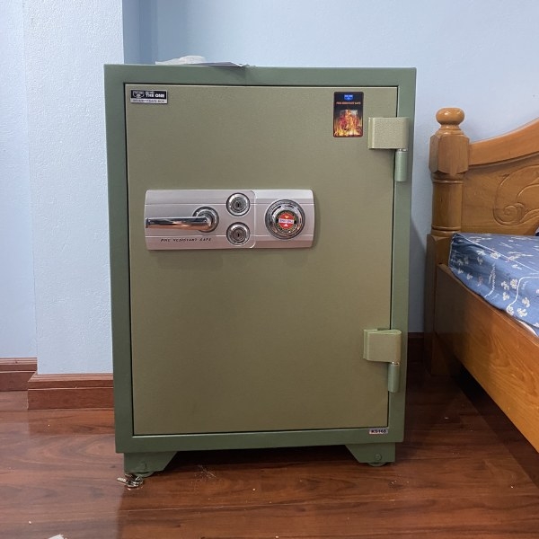 Két sắt hòa phát KS168K2C1 khóa cơ đổi mã