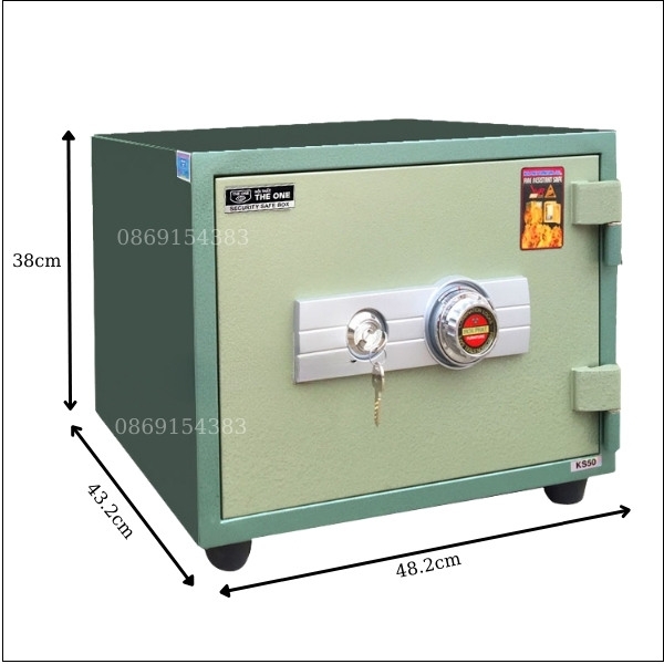 Két sắt hòa phát KS50N khóa cơ đổi mã