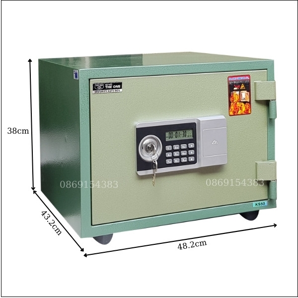 Két sắt hòa phát KS50NDT điện tử chống cháy