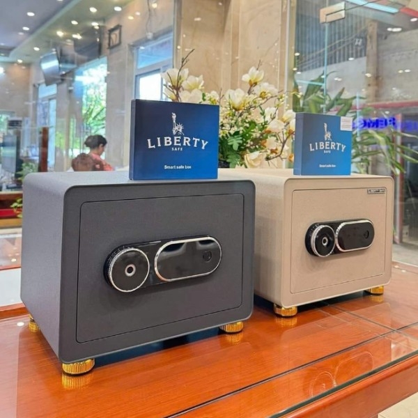 Két sắt Liberty LB30S mini thông minh mở bằng vân tay