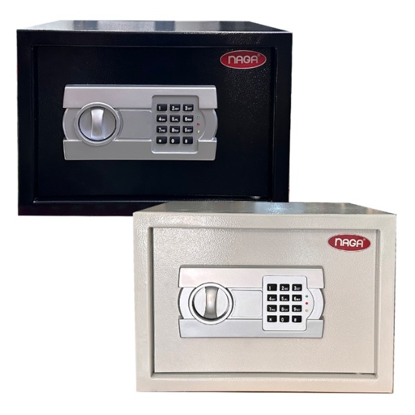 Két sắt khách sạn mini NAGA NG250 màu trắng, đen cao cấp