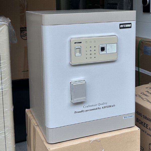 Két sắt HK-MD-50AL thông minh Aifeibao mini vân tay