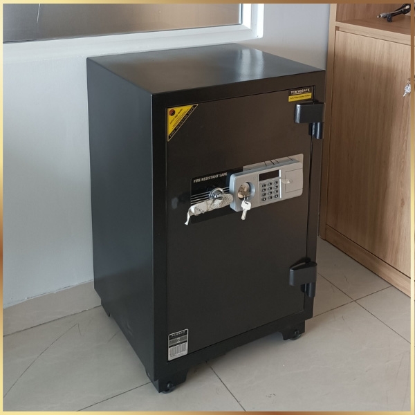 Két sắt TOKYO TKO88E chống cháy cỡ trung điện tử nhập khẩu nhật bản