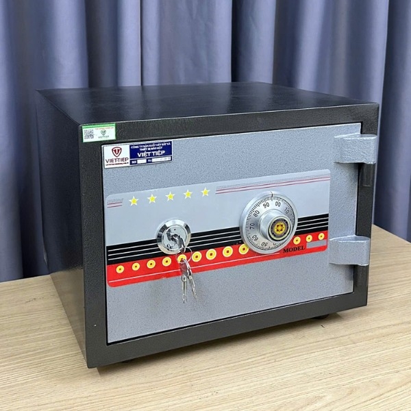 Két sắt việt tiệp mini KW36C khóa cơ chống cháy