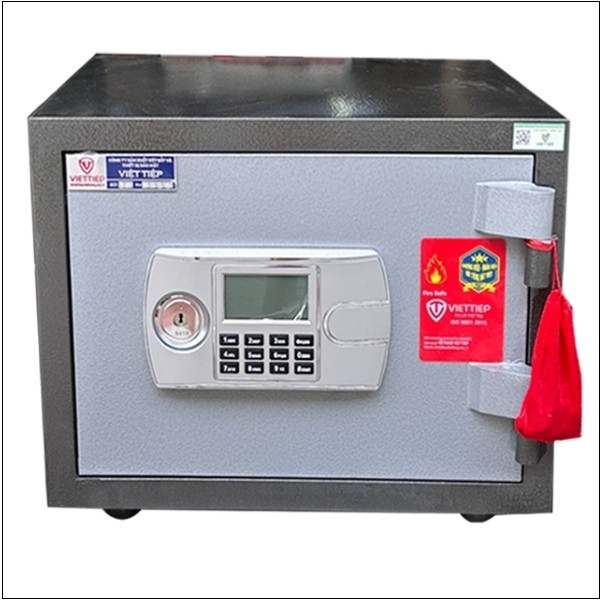 Két sắt mini Việt Tiệp KW39E điện tử khóa chìa thông minh chống đánh