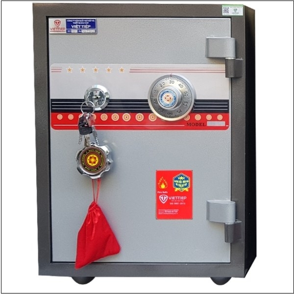 Két sắt việt tiệp chống cháy KW50KC khóa cơ chính hãng