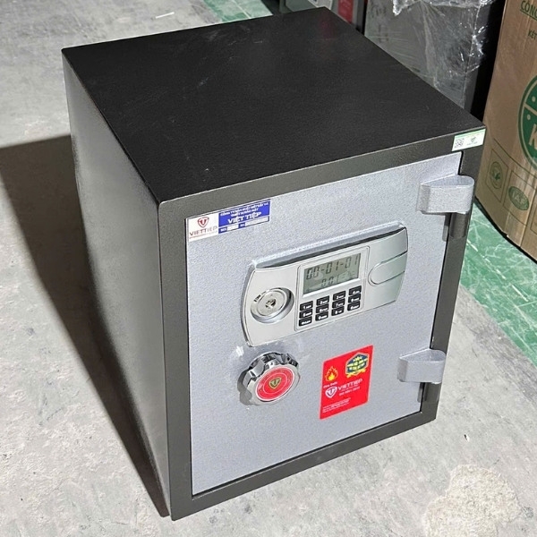 Két sắt Việt Tiệp KW52E điện tử chống cháy thông minh chìa chống đánh