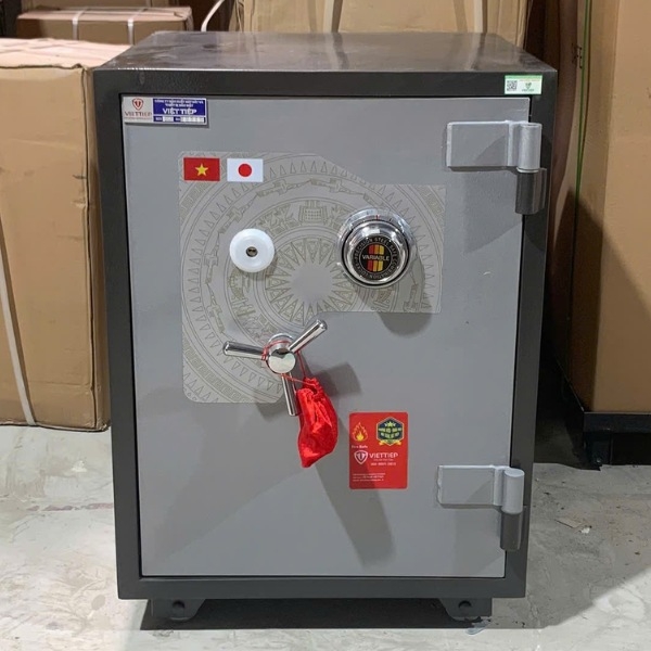 Két sắt khóa cơ đổi mã Việt Tiệp KW88DM cho gia đình và công ty