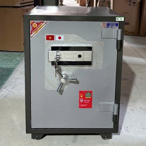 Két sắt thông minh Việt Tiệp KW88FE kết nối điện thoại