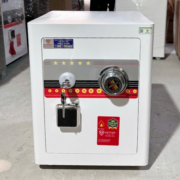 Két sắt Tài Lộc KW52SCDM Việt Tiệp khóa cơ đổi mã