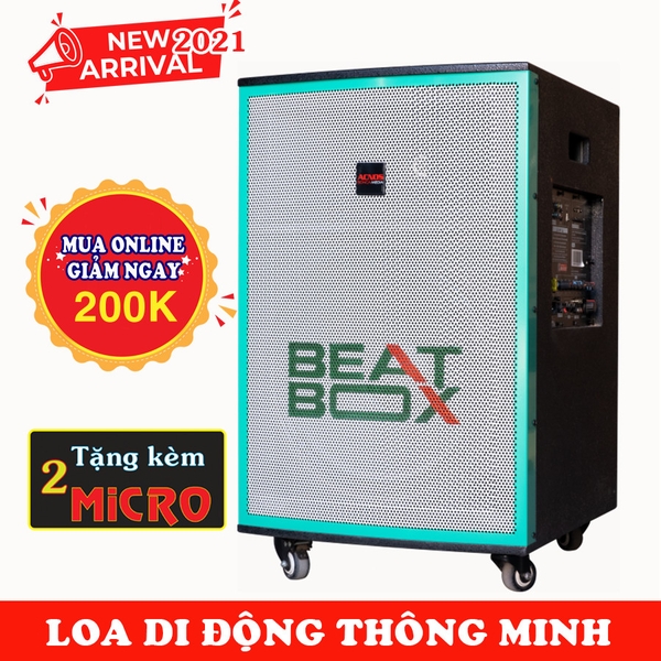 Loa Acnos KBNET41- Dàn Karaoke di động KBEATBOX