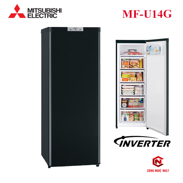 1ドア冷凍庫 MITSUBISHI MF-U14F 144L 2021年製