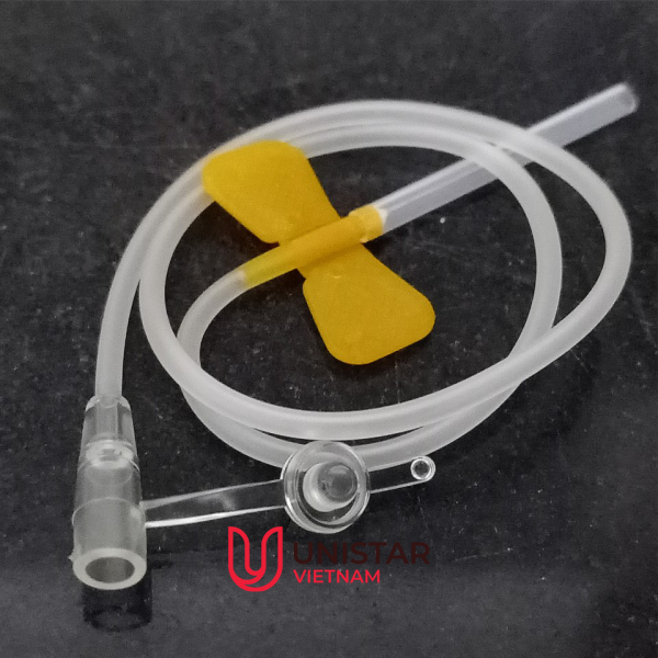 Kim truyền tĩnh mạch, loại cánh bướm 23G, 25G (Scalp vein set) (túi 100 cái)