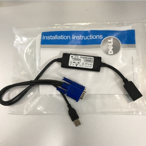 Dell KVM Genuine Dell System Interface Pod (SIP) USB KVM Cable - 0UF366 /  0HG526
